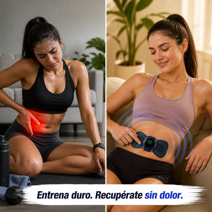 Combo Rueda Abdominal + Masajeador Mariposa
