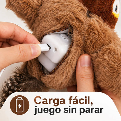 FlappyCat™ - Pájaro Interactivo para Gatos