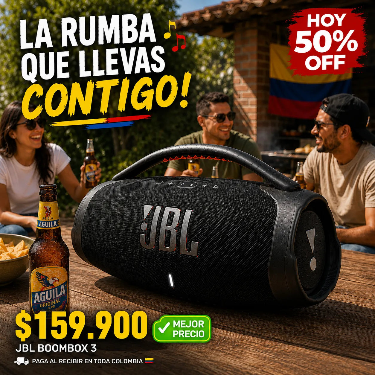Parlante JBL Boombox 3