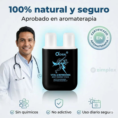 Inhalador Nasal de Aromaterapia