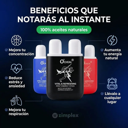 Inhalador Nasal de Aromaterapia