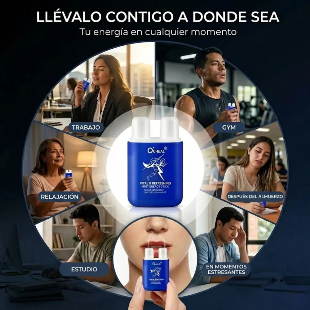 Inhalador Nasal de Aromaterapia