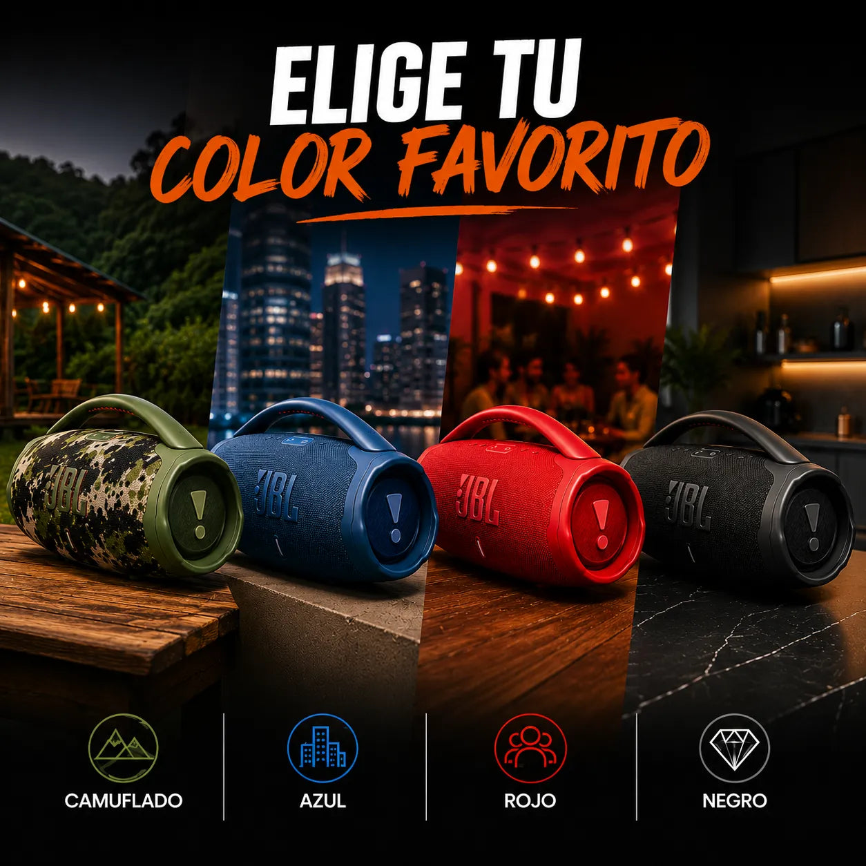 Parlante JBL Boombox 3