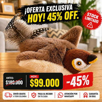 FlappyCat™ - Pájaro Interactivo para Gatos